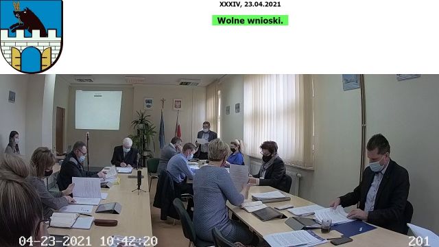 Sesja Rady Gmina Korytnica - 23.04.2021.