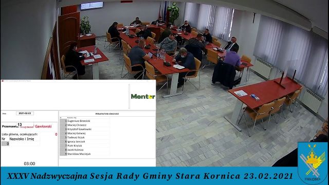 Sesja Rady Gminy Stara Kornica - 23.02.2021