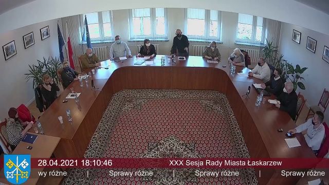 Sesja Rady Miasta Łaskarzew - 28.04.2021