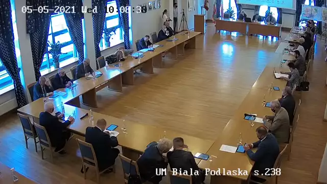 Sesja Rady Miasta Biała Podlaska - 05.05.2021