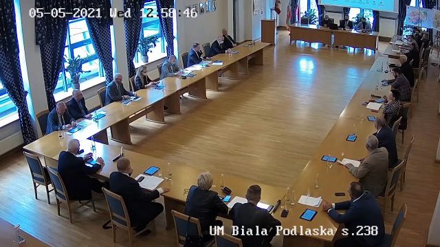 Sesja Rady Miasta Biała Podlaska - 05.05.2021