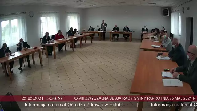 Sesja Rady Gminy Paprotnia - 25.05.2021