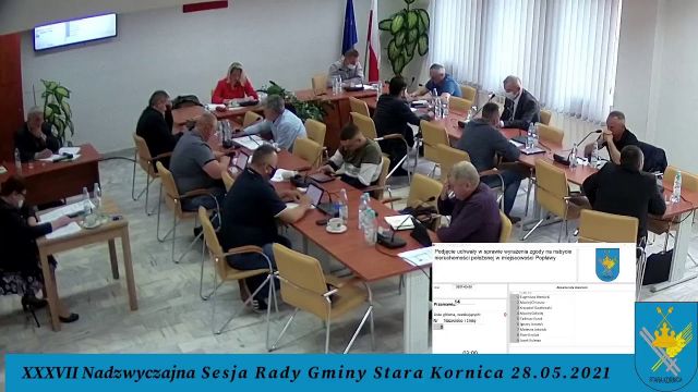 Sesja Rady Gminy Stara Kornica – 28.05.2021