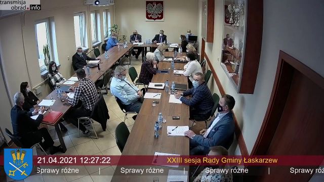 Sesja Rady Gminy Łaskarzew – 21.04.2021