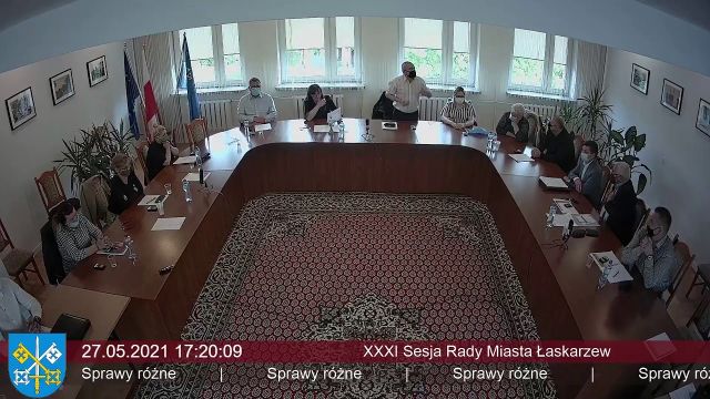 Sesja Rady Miasta Łaskarzew – 27.05.2021
