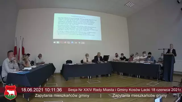Sesja Rady Miasta i Gminy Kosów Lacki – 18.06.2021