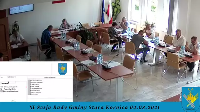 Sesja Rady Gminy Stara Kornica - 04.08.2021
