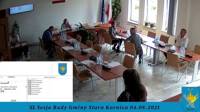 Sesja Rady Gminy Stara Kornica - 04.08.2021