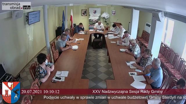 Sesja Rady Gminy Sterdyń - 20.07.2021