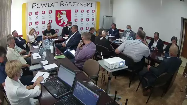 Sesja Rady Powiatu w Radzyniu Podlaskim - 13.08.2021
