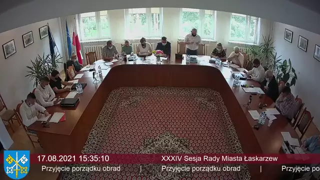 Sesja Rady Miasta Łaskarzew – 17.08.2021