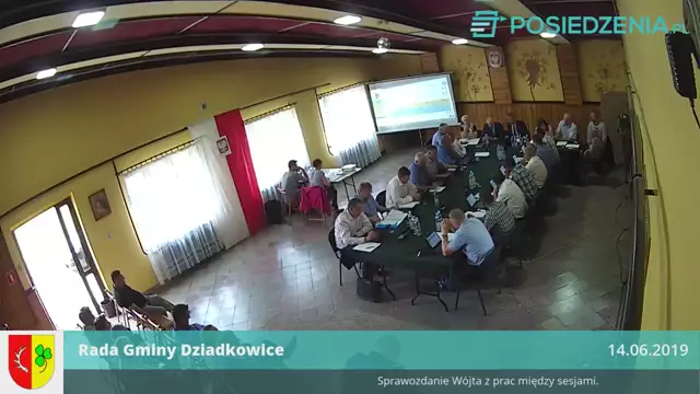Sesja Rady Gminy Dziadkowice - 14.06.2019