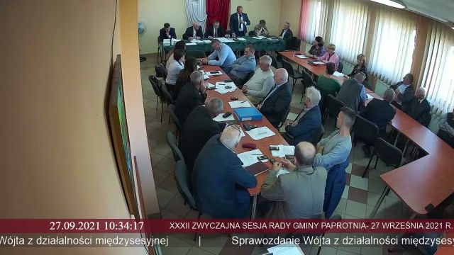 Sesja Rady Gminy Paprotnia- 27.09.2021
