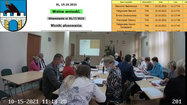 Sesja Rady Gminy Korytnica - 15.10.2021