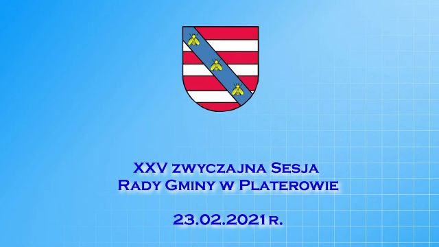 Sesja Rady Gminy Platerów - 23.02.2021