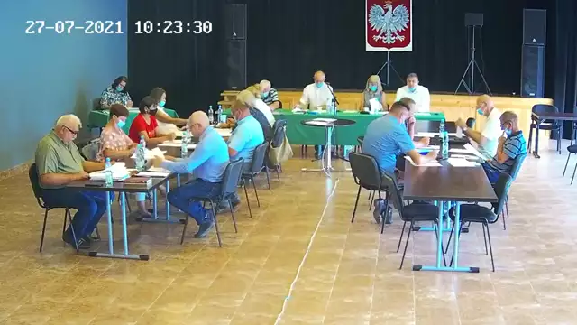 Sesja Rady Gminy Platerów - 27.07.2021