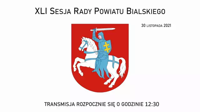 Sesja Rady Powiatu Bialskiego - 30.11.2021