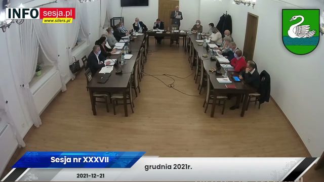 Sesja Rady Miasta Żelechów - 21.12.2021r