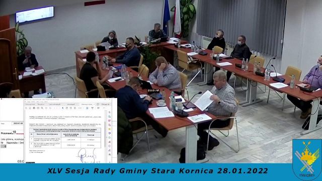 Sesja Rady Gminy Stara Kornica - 28.01.2022 cz. 1