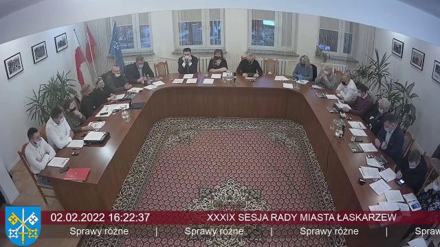 Sesja Rady Miasta Łaskarzew - 02.02.2022