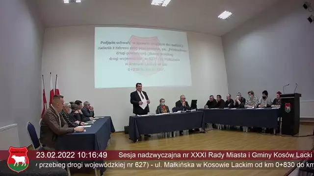 Sesja Rady Miasta i Gminy Kosów Lacki - 23.02.2022