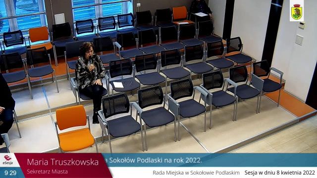 Sesja Rady Miasta Sokołów Podlaski - 08.04.2022