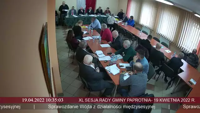 Sesja Rady Gminy Paprotnia - 19.04.2022
