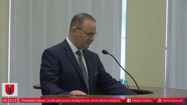 Sesja Rady Miasta Łuków - 01.04.2022