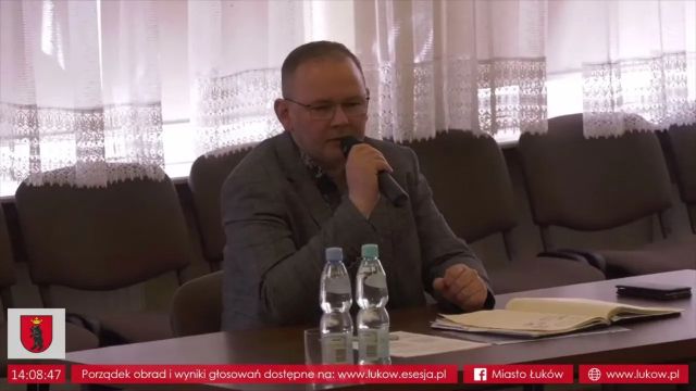 Sesja Rady Miasta Łuków - 12.04.2022