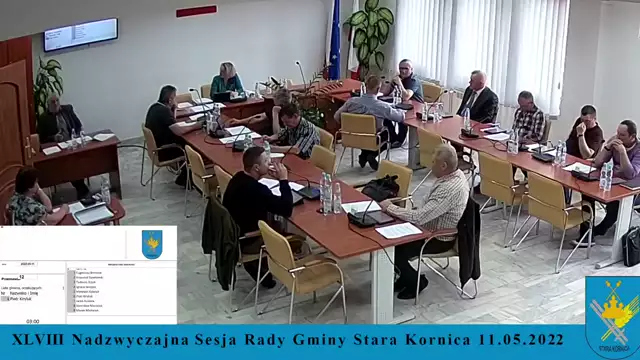 Sesja Rady Gminy Stara Kornica - 11.05.2022