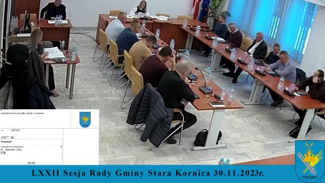 Sesja Rady Gminy Stara Kornica - 30.11.2023