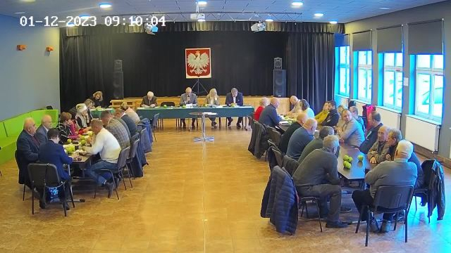 Sesja Rady Gminy  Platerów -  01.12.2023