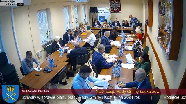 Sesja Rady Gminy Łaskarzew - 28.12.2023