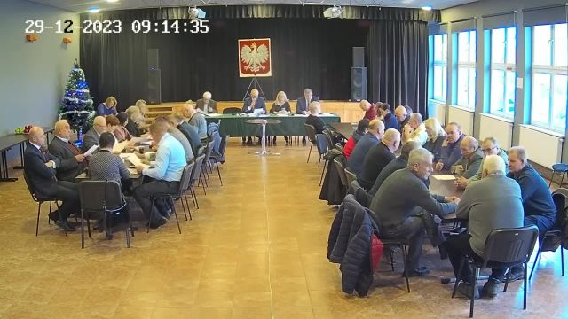 Sesja Rady Gminy  Platerów -  29.12.2023