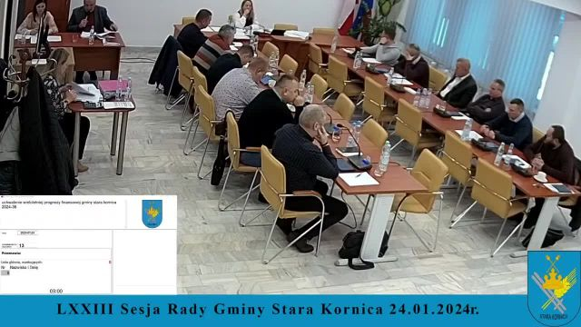 Sesja  Rady Gminy Stara Kornica - 24.01.2024