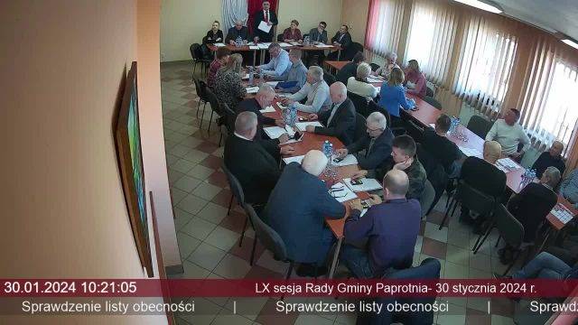 Sesja Rady Gminy Paprotnia - 30.01.2024