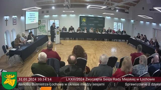 Sesja Rady Miasta Łochów - 31.01.2024