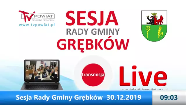 Sesja Rady Gminy Grębków - 30.12.2019 (1)