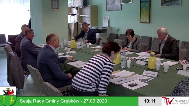 Sesja Rady Gminy Grębków - 27.03.2020 (1)