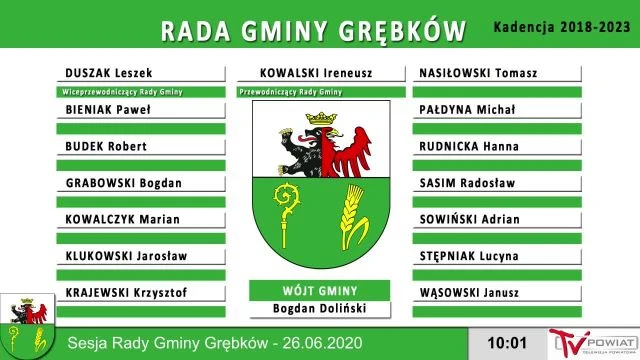 Sesja Rady Gminy Grębków - 26.06.2020 (1)