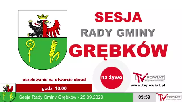 Sesja Rady Gminy Grębków - 25.09.2020 (1)