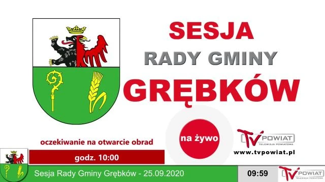 Sesja Rady Gminy Grębków - 25.09.2020 (1)