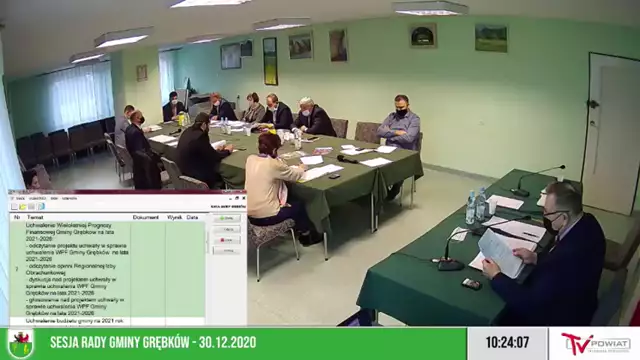 Sesja Rady Gminy Grębków - 30.12.2020 (1)