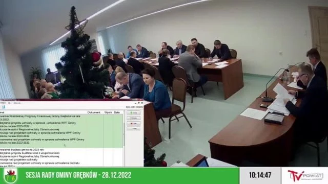 Sesja Rady Gminy Grębków – 28.12.2022 (1)