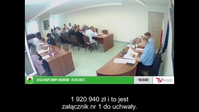 Sesja Rady Gminy Grębków – 20.09.2023 / NAPISY (1)