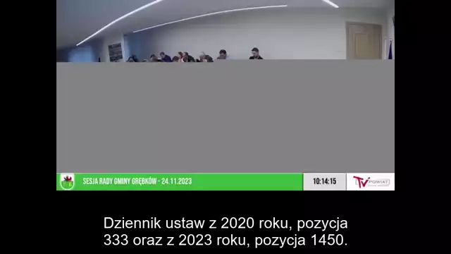 Sesja Rady Gminy Grębków – 24.11.2023 / NAPISY (1)