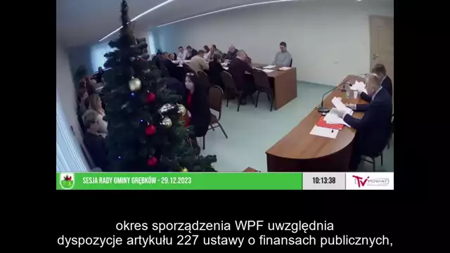 Sesja Rady Gminy Grębków – 29.12.2023 / NAPISY (1)