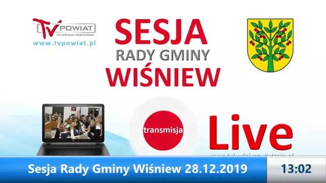 Sesja Rady Gminy Wiśniew – 28.12.2019 (1)