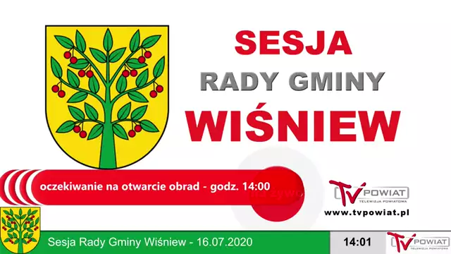 Sesja Rady Gminy Wiśniew - 16.07.2020 (1)