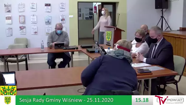 Sesja Rady Gminy Wiśniew - 25.11.2020r (1)